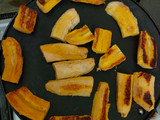 Pisang Bakar Aneka Topping (no minyak, no terigu)