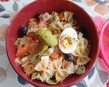 Foto del paso 5 de la receta: Ensalada de pajaritas con guacamole