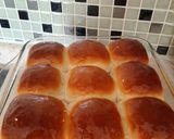 A picture of step 12 of No mixer milk soft buns.