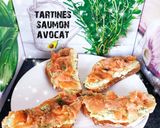Une image de l'étape 4 de Tartines saumon et avocat 🥑#janvier.