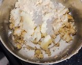 A picture of step 2 of Dahi Gupchup.