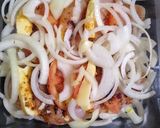 Foto del paso 1 de la receta: Supremas de pollo gratinada con tortilla de papa