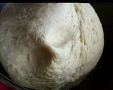 A picture of step 1 of Msemen.