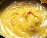 Gambar langkah 3 resipi Durian Crepe Kastad.