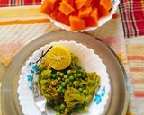 A picture of step 5 of Butter garlic Broccoli with peas 😋(Healthy morning Breakfast).