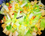 Foto langkah ke 4 dari resep Tumis jagung 🌽sawi putih.