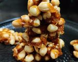 A picture of step 7 of Peanut chikki.