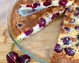A picture of step 6 of Healthy Gluten-Free, Dairy-Free Clafoutis.