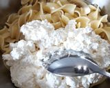 Túrós csusza recept fázis 3 fotója