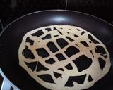 A picture of step 4 of Net Pancakes#4weekchallenge.