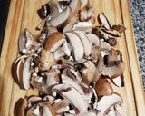 Foto del paso 2 de la receta: Pastas con portobello cremosas sin crema en 20 minutos