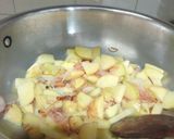 A picture of step 2 of Bhindi Aaloo Fry.