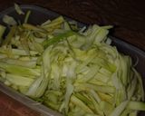 Foto del paso 1 de la receta: Fideos Zucchini con Bondiola en Tuco KETO