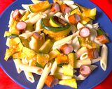 Foto del passaggio 5 della ricetta Penne con zucchine e wurstel