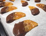A picture of step 4 of Orange 🍊 + chocolate 🍫 | candy.