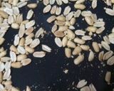 A picture of step 1 of Oil-free Homemade Peanut Butter Made without Water.