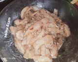 A picture of step 1 of Chicken fajita💕چکن فجیتا💕.