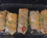 A picture of step 7 of Taco Egg Rolls.