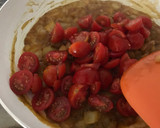 Foto del paso 2 de la receta: Sartén de espinacas, garbanzos y cherrys