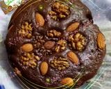 A picture of step 6 of Date and Walnut cake.