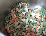 Foto del paso 1 de la receta: Alubias con verduras (y un poquito de chorizo para darle chispa)
