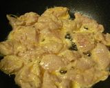 A picture of step 4 of Fluffy Egg Chicken Tender Piccata.