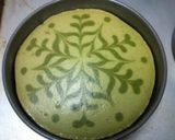 A picture of step 15 of Matcha Cheesecake.