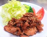A picture of step 4 of Korean-style Yaki-niku BBQ with My Secret Sauce (ver. 1).