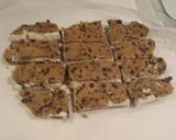 A picture of step 7 of Cookie Dough Ice Cream Sandwiches.