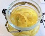 A picture of step 9 of Rich Refreshing Homemade Lemon Liqueur.