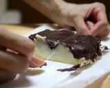 A picture of step 6 of Smooth Chocolate Truffle and Cheese Cubes.