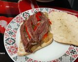 Foto del paso 2 de la receta: Bocadillo de anchoas con verduras asadas en airfryer