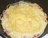 A picture of step 6 of Tastes Like a Restaurant Dish with Basic Ingredients ✿ Carbonara.