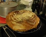 A picture of step 8 of White Sourdough.