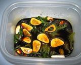 A picture of step 1 of Shiso Garlic Soy Sauce.