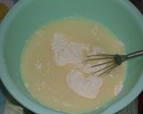 A picture of step 1 of Sesame and Kinako Marbled Japanese Flavored Steamed Bread Made in a Microwave.