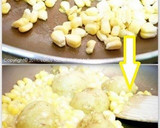 A picture of step 4 of Potatoes and Corn With Miso Butter.