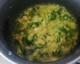 Quick green onion sabji recipe step 4 photo