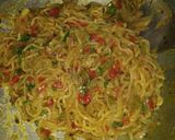 A picture of step 2 of Maggi Kathi Roll.