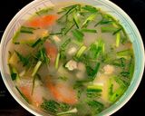 Hình bước làm 3 của món Canh ngao nấu sấu
