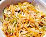 A picture of step 8 of Easy Horse Mackerel Escabeche In Nanban Sauce.