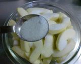 A picture of step 3 of Easy Apple Compote in the Microwave.