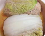 A picture of step 7 of Layered and Steamed Chinese Cabbage Leaves and Pork Mince.