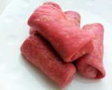 A picture of step 13 of Coconut Crepe Roll /Kuih Ketayap.