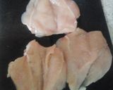 A picture of step 1 of My Baked Chicken with Mustard Mushroom Sauce and Side Salad 😊.
