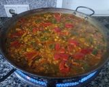 Foto del paso 6 de la receta Paella de pulpo y gambas
