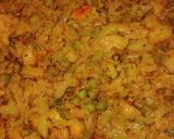 A picture of step 3 of Aloo pata ghobhi ki sabji.