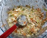 Foto del paso 4 de la receta: Berenjenas y zucchinis rellenos vegetarianos