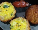 A picture of step 4 of Bread Roll - Andhra style.