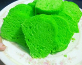 Foto langkah ke 8 dari resep Bolu kukus pandan (simple) asli lembut bgt dan tidak seret.